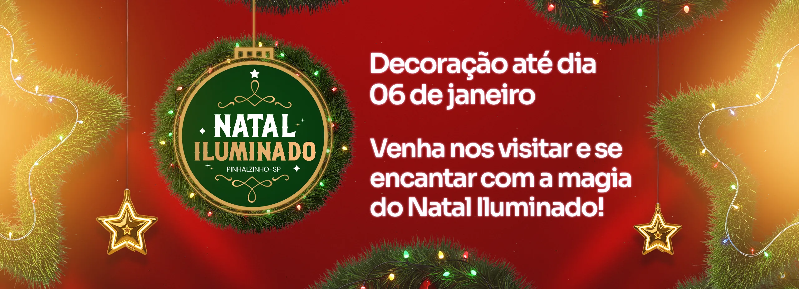 Natal Iluminado de Pinhalzinho