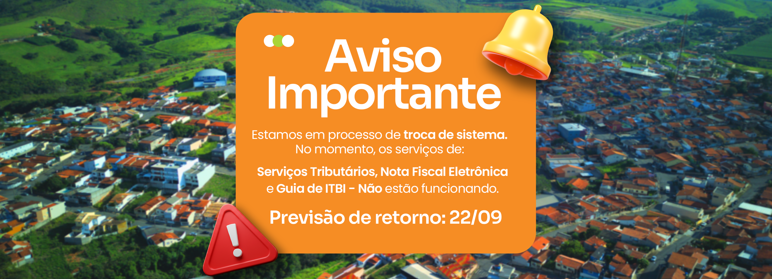Aviso importante! 