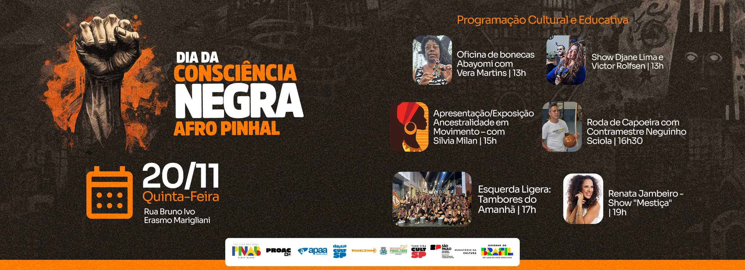 Afro Pinhal - Dia da Consciência Negra