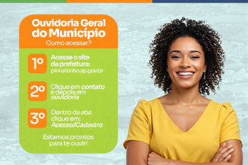 A Prefeitura de Pinhalzinho está de ouvidos abertos para você!