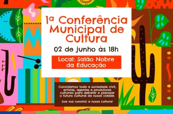 Cultura é feita com participação, diálogo e união!