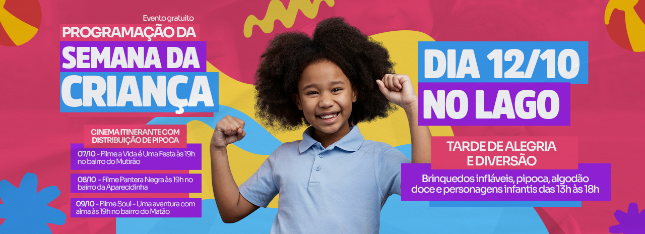 Programa da semana da criança