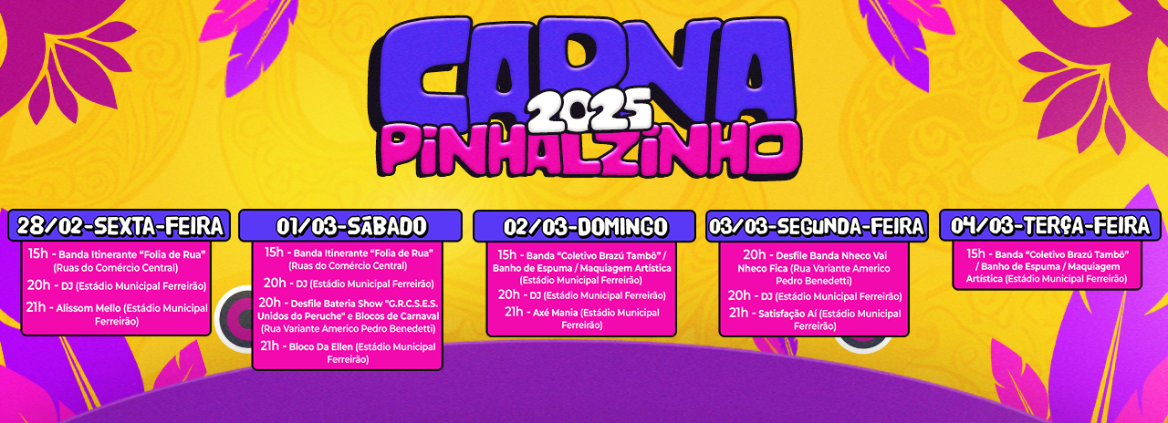 Carna Pinhalzinho 2025! 